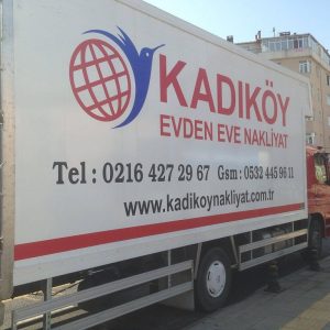 kadıköy evden eve nakliyat kamyonu