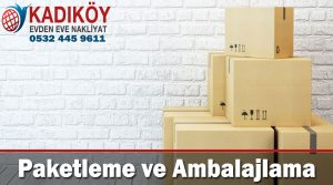 paketleme ve ambalajlama İstanbul kadıköy evden eve nakliyat ambalajlama paketleme hizmeti